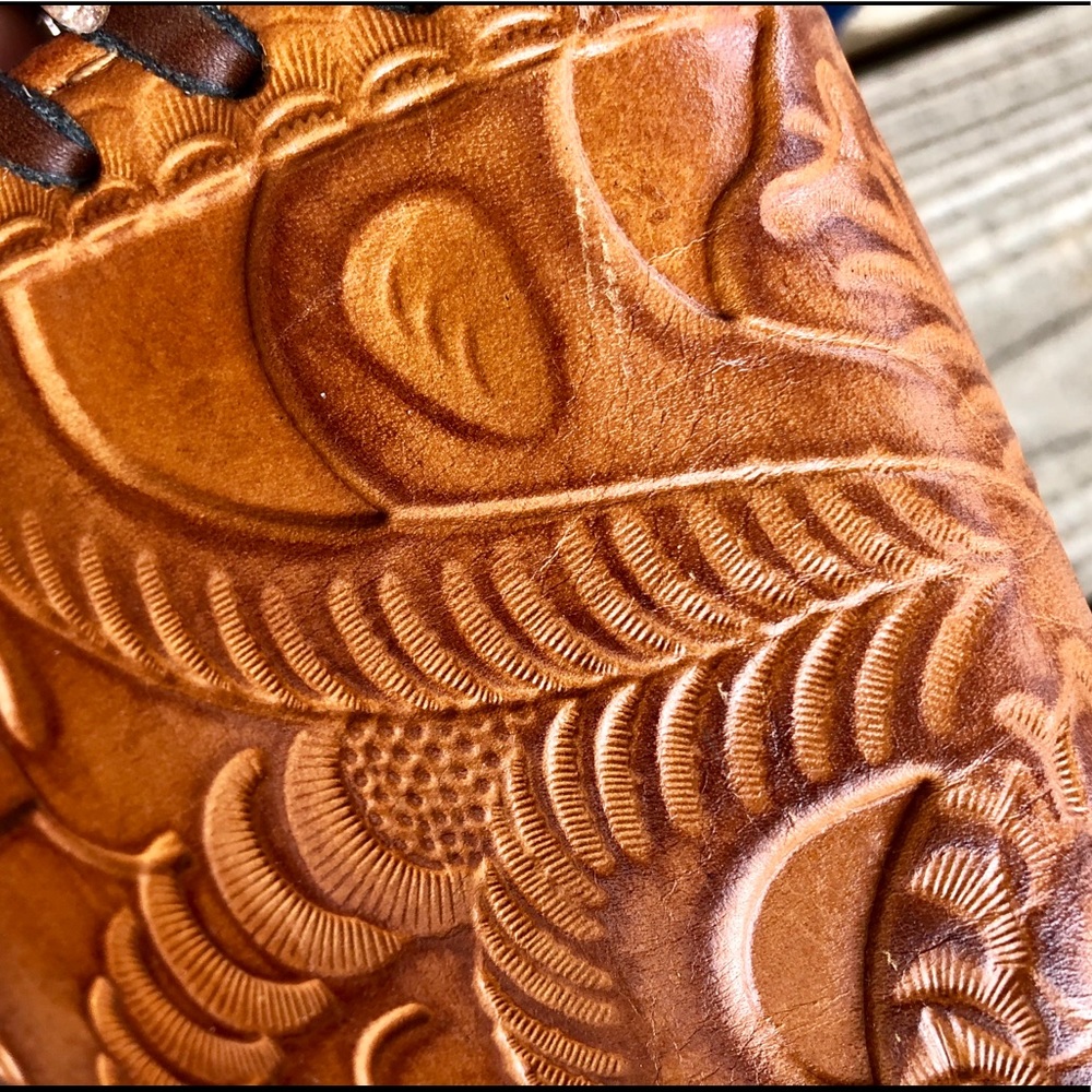 Patricia Nash Leather Crossbody Purse - Picture 6 of 8